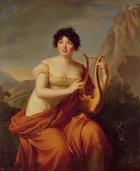 Madame de Stael als Corinne
